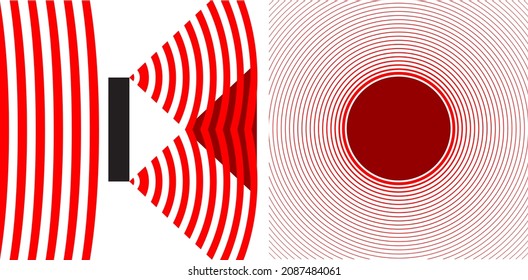 The shadow of the object due to Fresnel diffraction. Poisson-Arago-Fresnel spot.