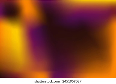 Shadow orange yellow violet gradient. Mind-blowing colorful mockup. Kaleidoscopic prism background. Dark ochre beige purple salmon coral post advertisement presentation. Misty psychedelic backdrop. 