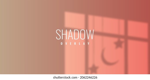 Shadow overlay background illustration template design. vector eps 10