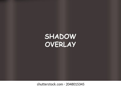shadow overlay background. windows shadow and ventilation hole backdrop graphic vector design