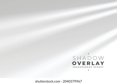 shadow overlay effect of light beam