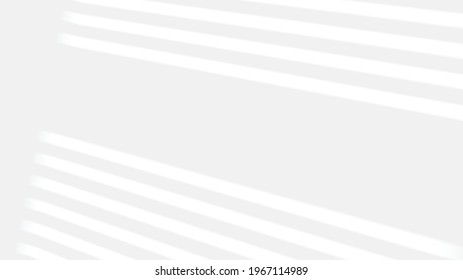 Shadow overlay effect. natural shadows on transparent background. illustration. Premium Vector