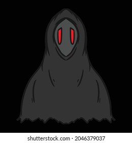 Shadow robe logo, editable vector file for all of your graphic needs.