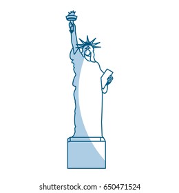 shadow statue of liberty cartoon