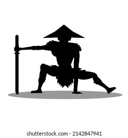 shadow swordsman wearing a skill