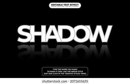 Shadow Text Effect with Editable Text