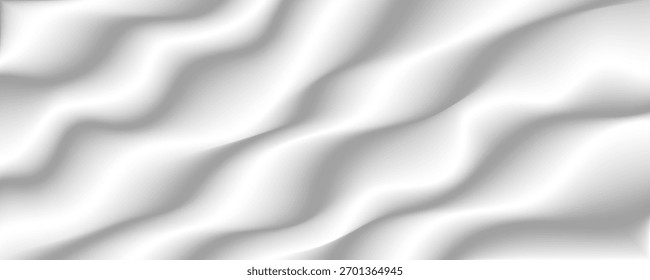 Shadow wavy overlay effect. Reflecting light in water isolated on transparent background. Underwater surface. Reflected shadow for design mockup.Vector