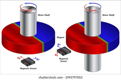 Codificador magnético de configuración final
