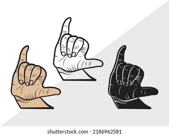 Shaka Brah SVG Printable Vector Illustration