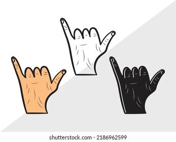 Shaka Brah SVG Printable Vector Illustration