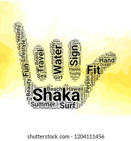 Shaka sign icon
