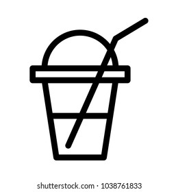 Shake in disposable cup