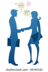 shake hands