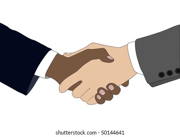 shake hands