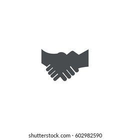 shake hands icon. sign design