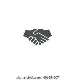 shake hands icon. sign design