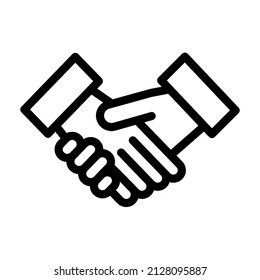 shake hands icon suitable for Ramadan Islamic moments