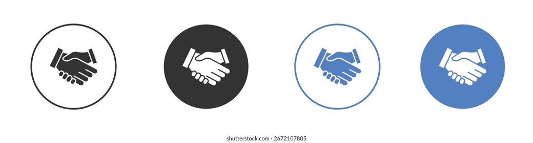 Icono de la mano. Ilustración vectorial, diseño plano.
