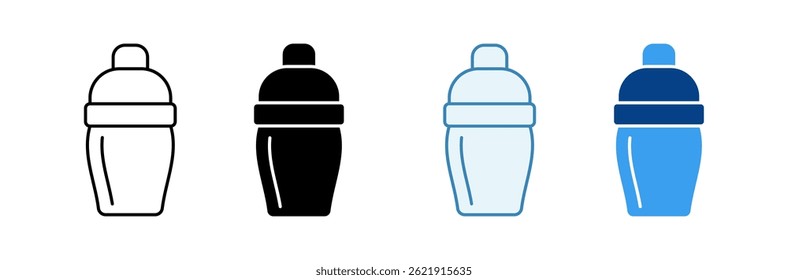 Shake Icon Set Multiple Style Collection