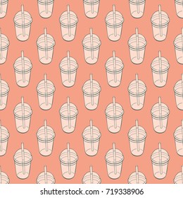 Shake seamless vector pattern pattern