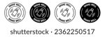 Shake Well Iconvector symbol set.