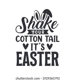 Shake your cotton tail it's easter