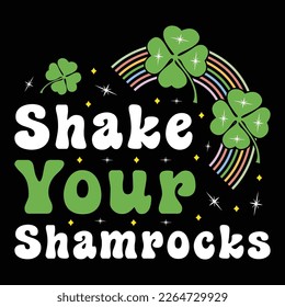 shake your shamrocks, st patricks day sublimation, st patricks day, saint patricks tshirt, sublimation, sublimation tshirt, st patricks graphic.