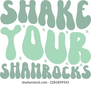 Shake your shamrocks t-shirt design
