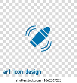shaker cocktail vector icon on white background