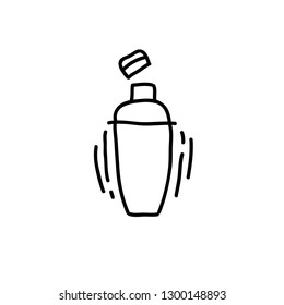 shaker doodle icon
