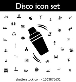 Shaker icon. Disco icons universal set for web and mobile
