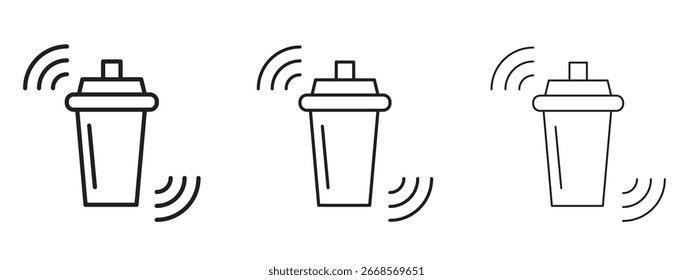 Ícone do Shaker para projetos de design gráfico