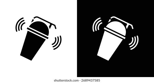 Ícone Shaker ilustração simples em design plano