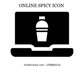 Shaker search icon. Editable Shaker search icon for web or mobile.