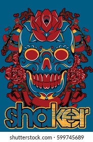 Shaker skull