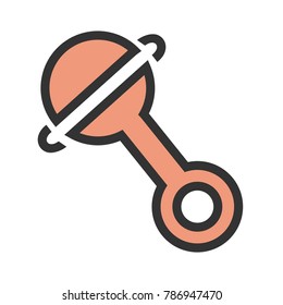 Shaker toy Icon