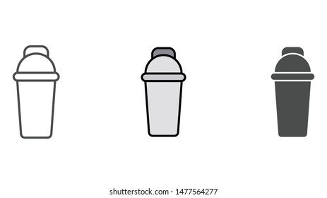 Shaker vector icon sign symbol