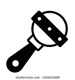 Shakers Black Glyph Vektorsymbol, das leicht modifizieren oder bearbeiten kann

