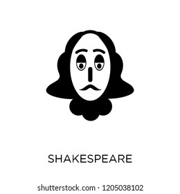 Shakespeare icon. Shakespeare symbol design from Cinema collection. Simple element vector illustration on white background.