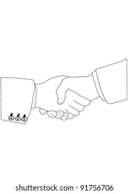 shaking hands