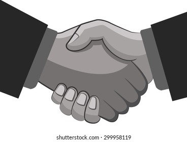 shaking hands for business