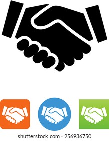 Shaking hands icon