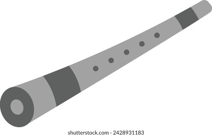 Shakuhachi icon vector image. Suitable for mobile application web application and print media.