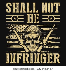 No debe ser diseño de camisetas para el día de los Veteranos 