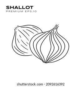 Schiefergrafik für Vegetarier-Premium-Vektorgrafik
