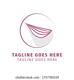shallot logo vector. red onion icon design. spices logo.