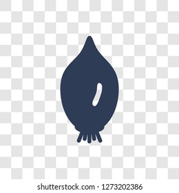 shallots icon. Trendy shallots logo concept on transparent background from Fruits and vegetables collection