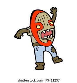 shaman mask cartoon