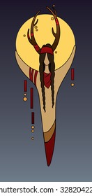 shaman night moon