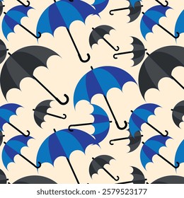 shameless pattern with colorfull umbrella